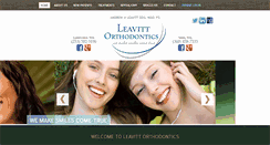 Desktop Screenshot of leavittortho.com